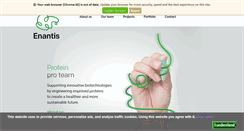 Desktop Screenshot of enantis.com